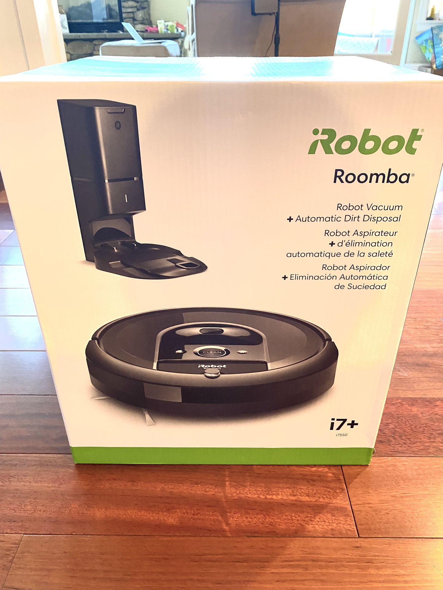 iRobot Roomba i7+ Vacuum Cleaner - Brand New