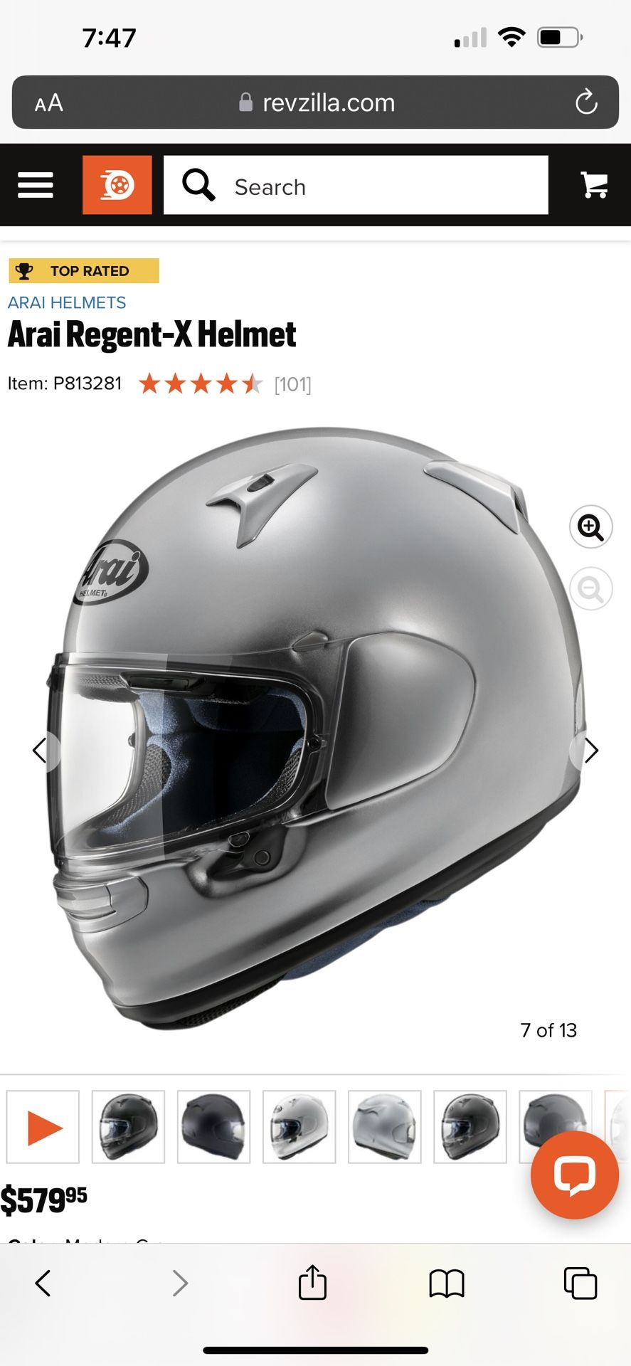 Motorcycle Helmet Arai Regent-X Helmet
