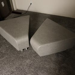 Two Pieces Ottoman. Very Strong And Sturdy