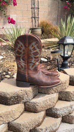Brown Leather Cody James Size 13 Men’s Western Cowboy Boots