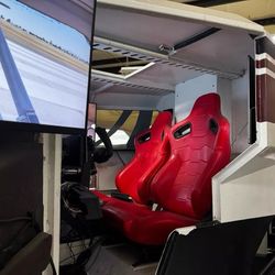 Flight Simulator Rig 6DOF - Real-to-life on motion platform