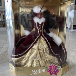 1996 African American Christmas Barbie