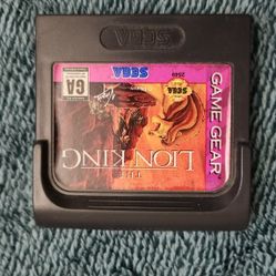 Sega Game Gear The Lion King