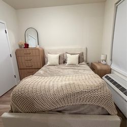 Queen bed frame