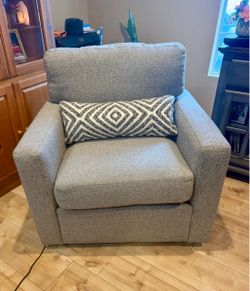 Gray Swivel Chair