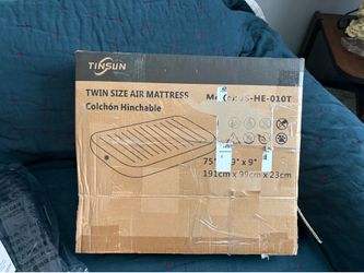 Twin air mattress