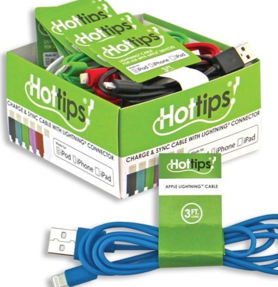 NEW Hot tips 3ft lightning connector to usb