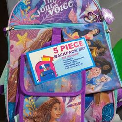 Little Mermaid Backpack 