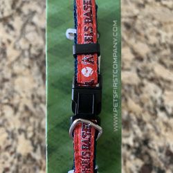 New Small Angels Baseball Pet Collar