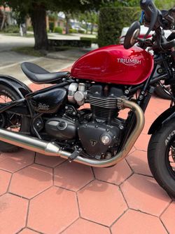 2023 Triumph Bonaville Bobber $10,500