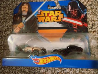 EW UNOPENED 

HOT WHEELS STAR WARS COMBO PACK Obi Wan Kenobi & Darth Vader $15