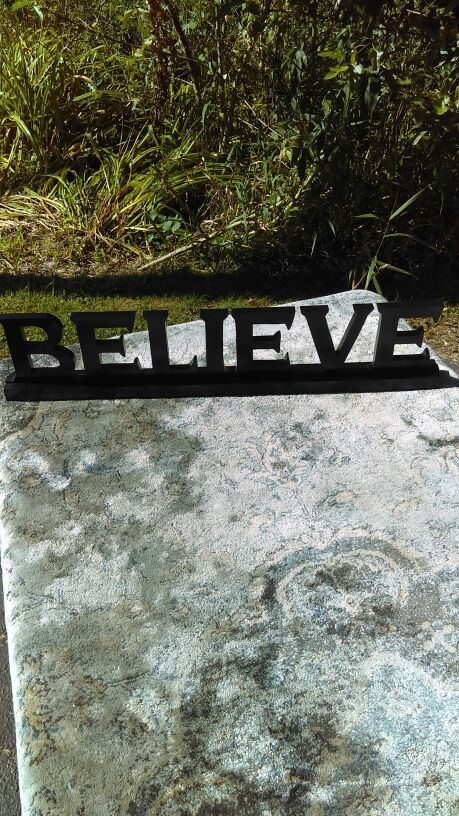 BELIEVE SIGN FROM HOBBY LOBBY