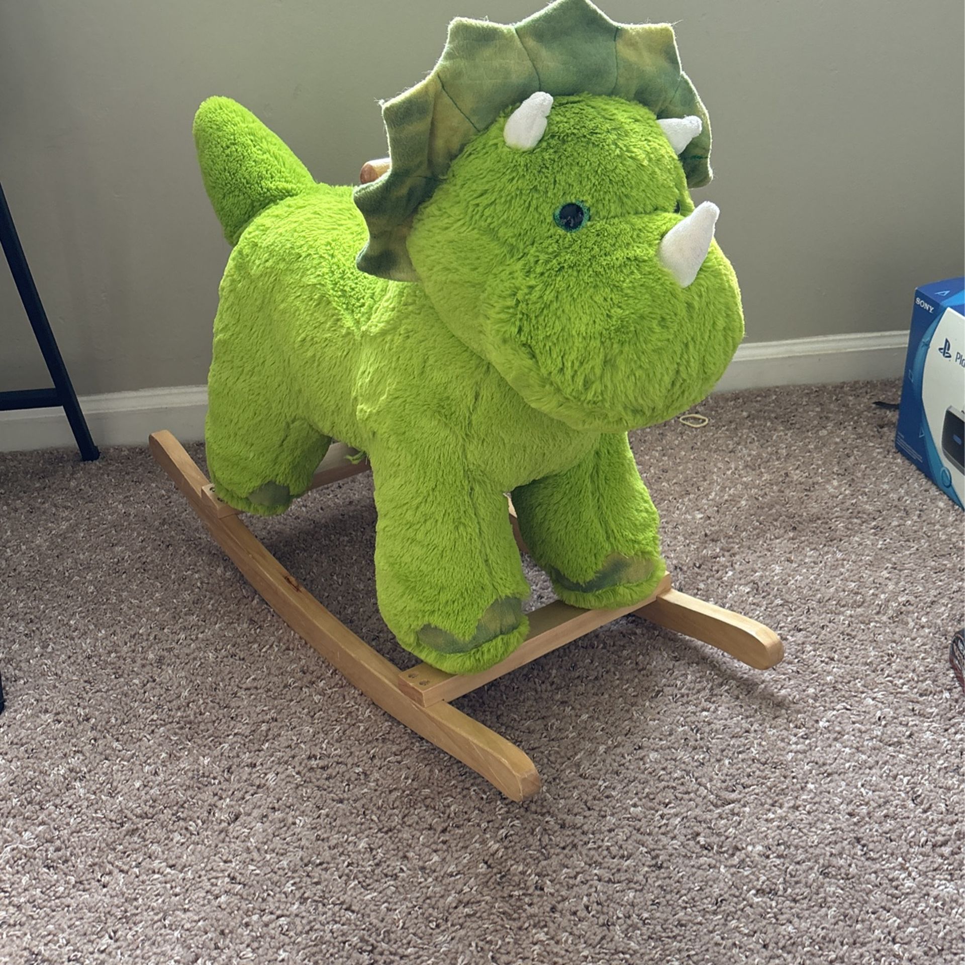Rocking dinosaur chair