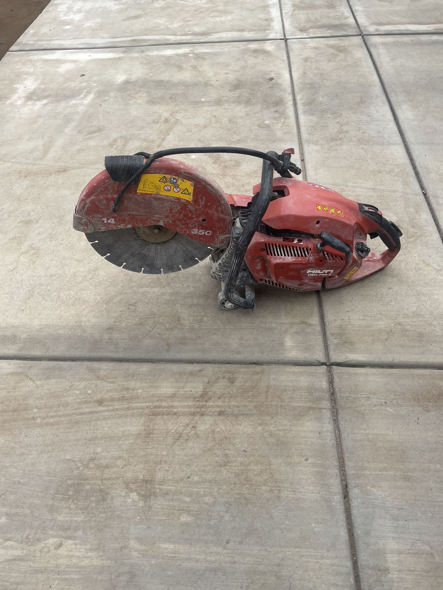 Hilti Dsh 700 Concrete Saw 