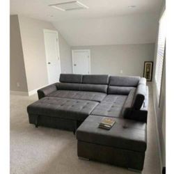 Pull Out Bed Sectional Financing Available 
