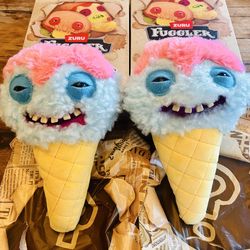 RARE Ice Cream Cone Fuggler, officially named Sloppy Scoops, is a specialized 9-inch plush