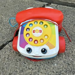 Fisher-Price Chatter Telephone Pull Toy with Rotary Dial