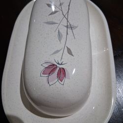 1950's Franciscan Duet Butter Dish