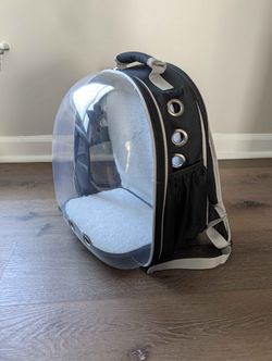 Expandable Cat Backpack+ Purina Breeze Litter Box bundle