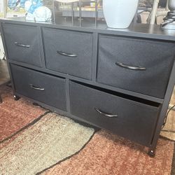 Black Storage Unit