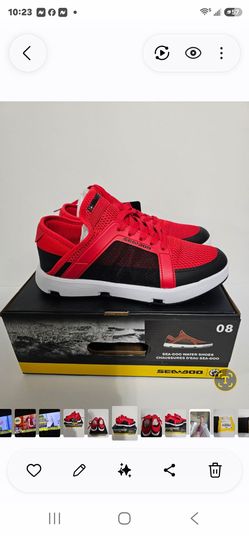 NIB Sea-Doo shoes men's size 8 NEW IN BOX