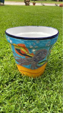 Fish talavera pots