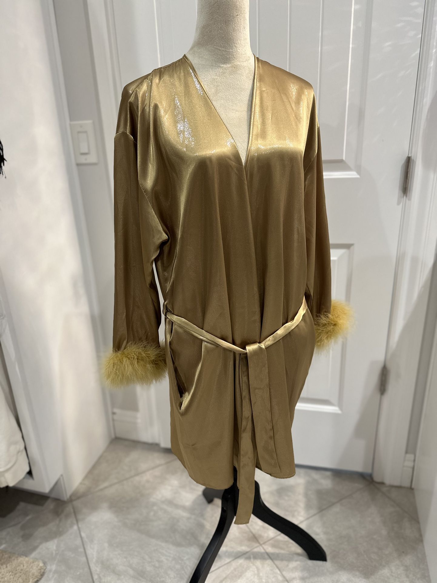 Women’s Satin Robe $5