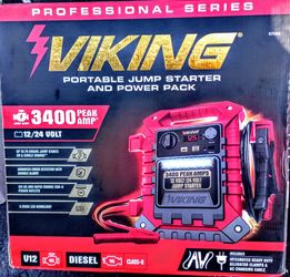 Viking Professional Series 3400A Portable Jump Starter