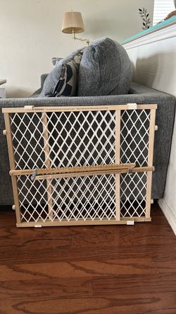 Baby gate wood