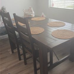 Hard Wood Dining Table 