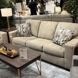 Deltona Parchment Sofa
Ashley Furniture$10 Down Payment And Financing Available