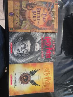Harry Potter Book Lot of 3 J.K. Rowling