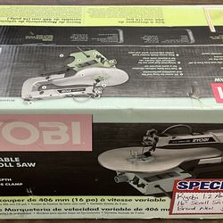 Ryobi 1.2 Amp Corded 16” Scroll Saw Brand New