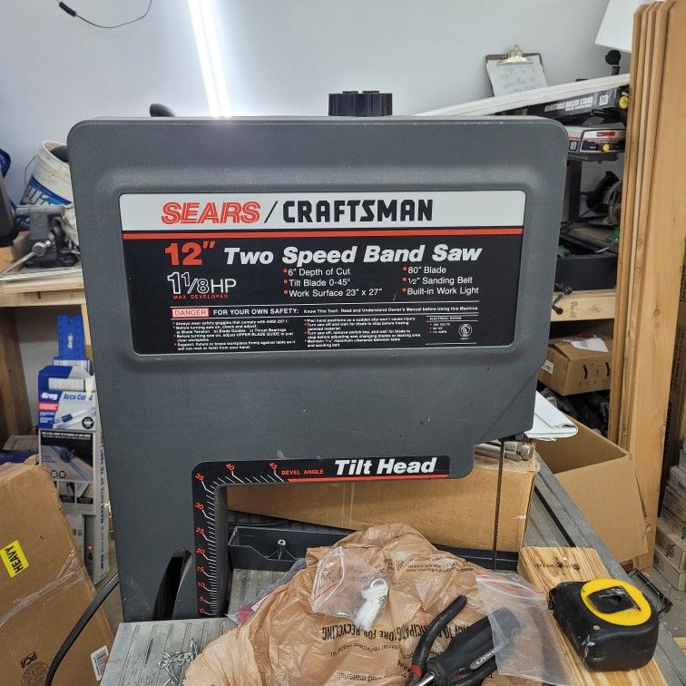 Craftsman TILTHEAD, Bandsaw for Sale in Akron, OH OfferUp