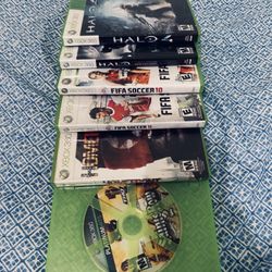 Xbox 360 Game Lot Of 6 check out photos for game titles $15  for all! 