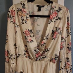 Rose Long Sleeve Bodysuit