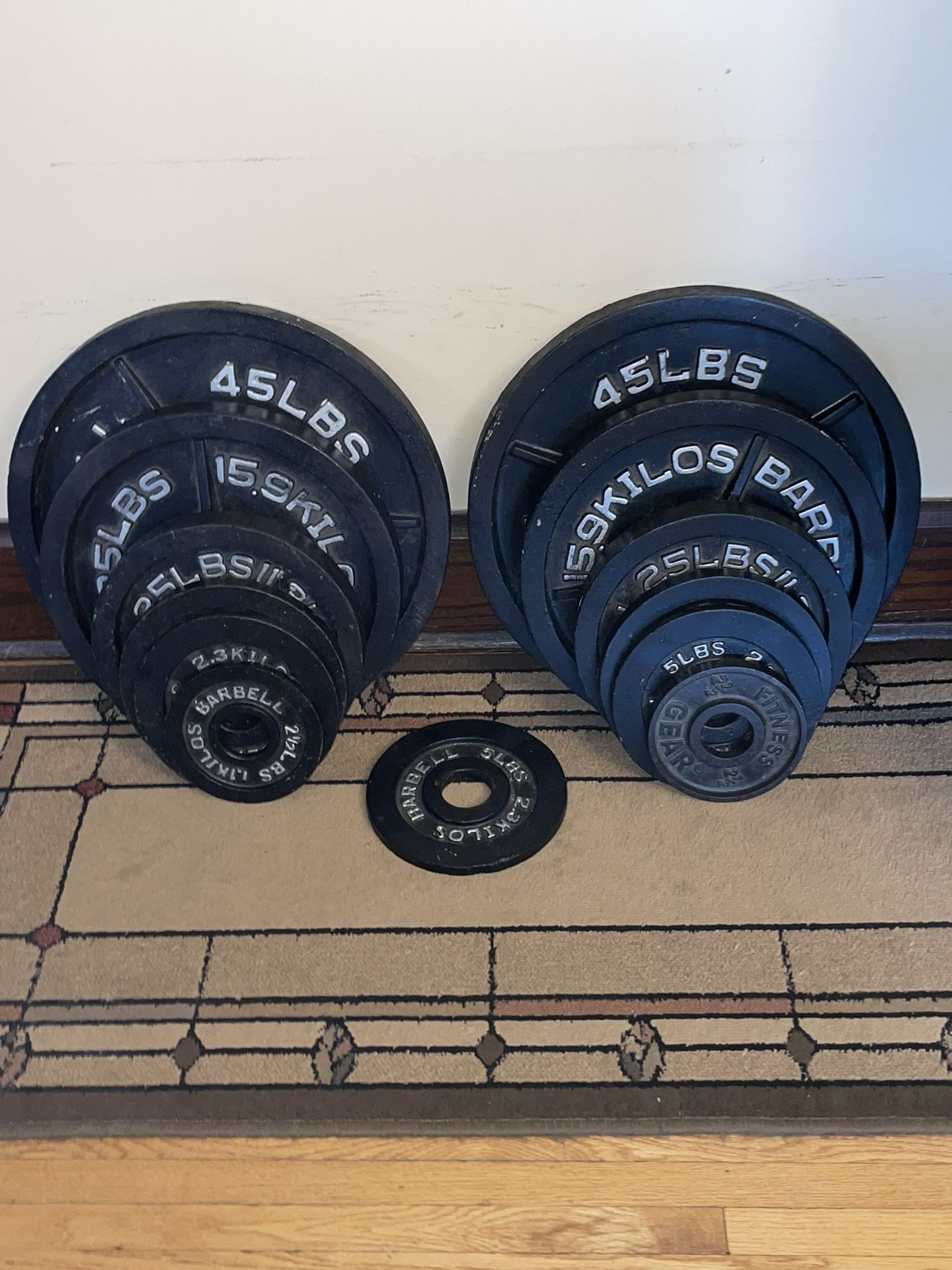 250 Pounds Olympic Weights