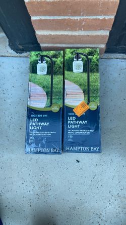 2 Pk - Auburn 150 Lumen Oil Rubbed Bronze Integrated Low Voltage LED Outdoor Landscape Path Light