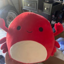 carlos the red crab squishmallow