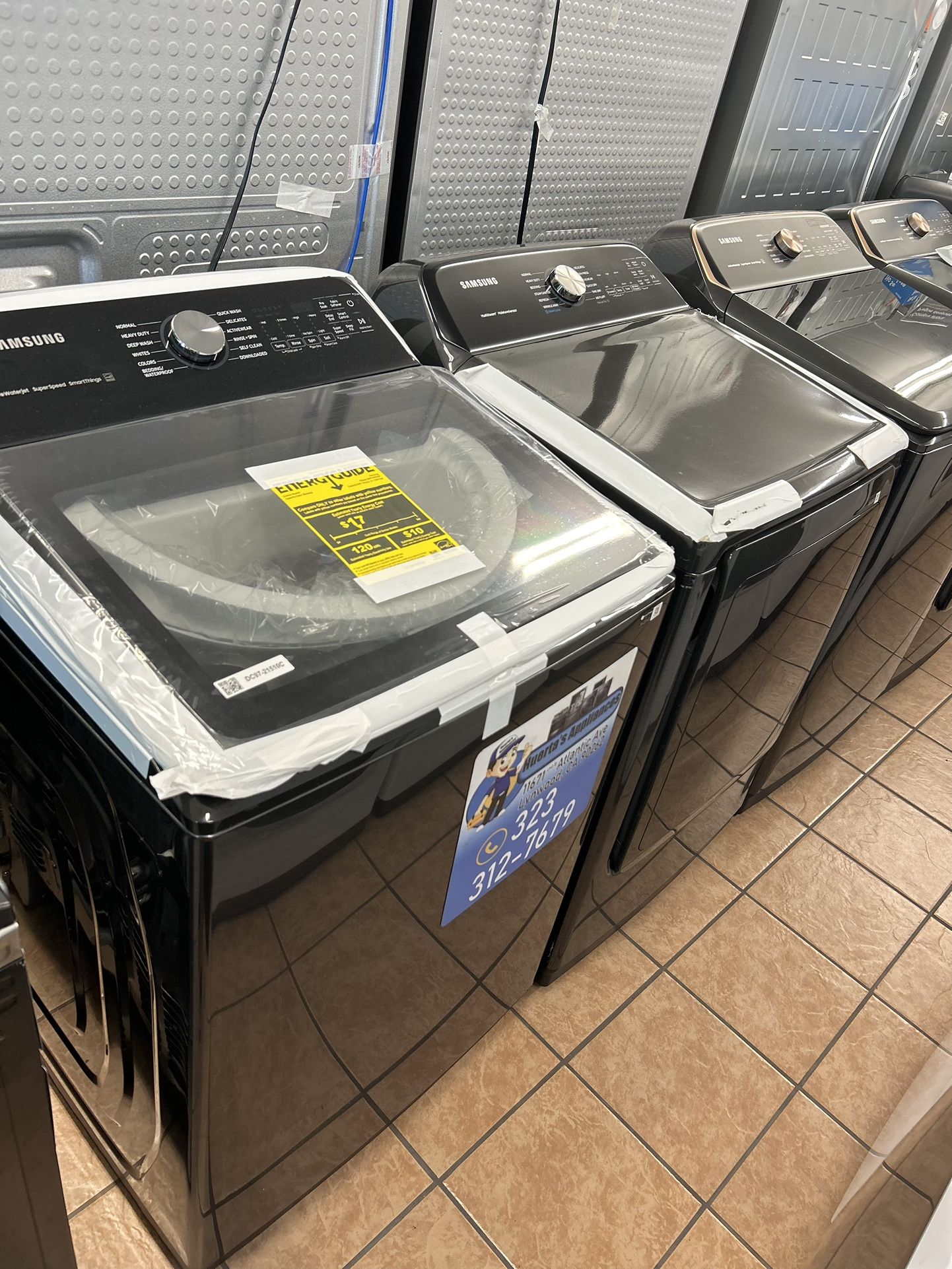 Samsung Washer With Agitator And Dryer Set