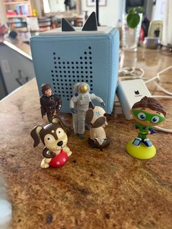 Tonies music and story box plus characters