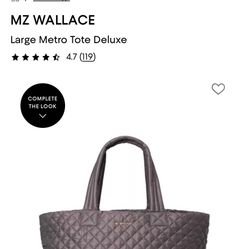 MZ WALLACE Metro Tote 