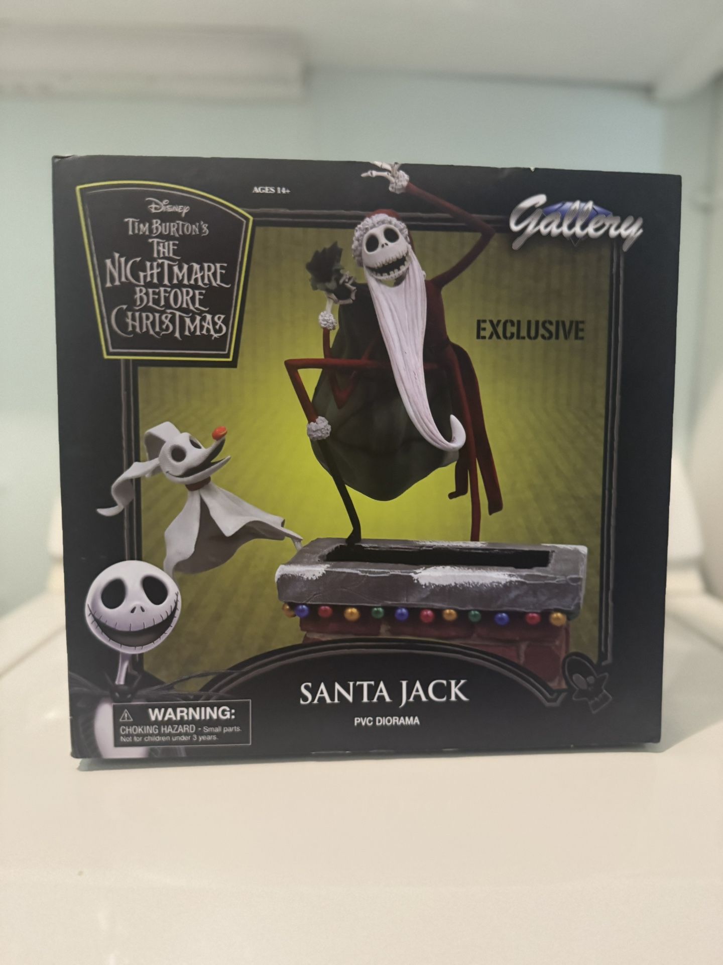 RARE Jack Skellington, Nightmare Before Christmas Gallery Exclusive, Santa Jack