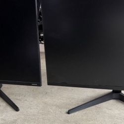 27 inch Two Samsung Monitors In Excellent Condition For Sale