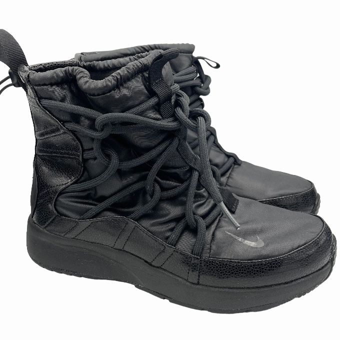 Nike Tanjun high rise waterproof black boots women Size 7.5