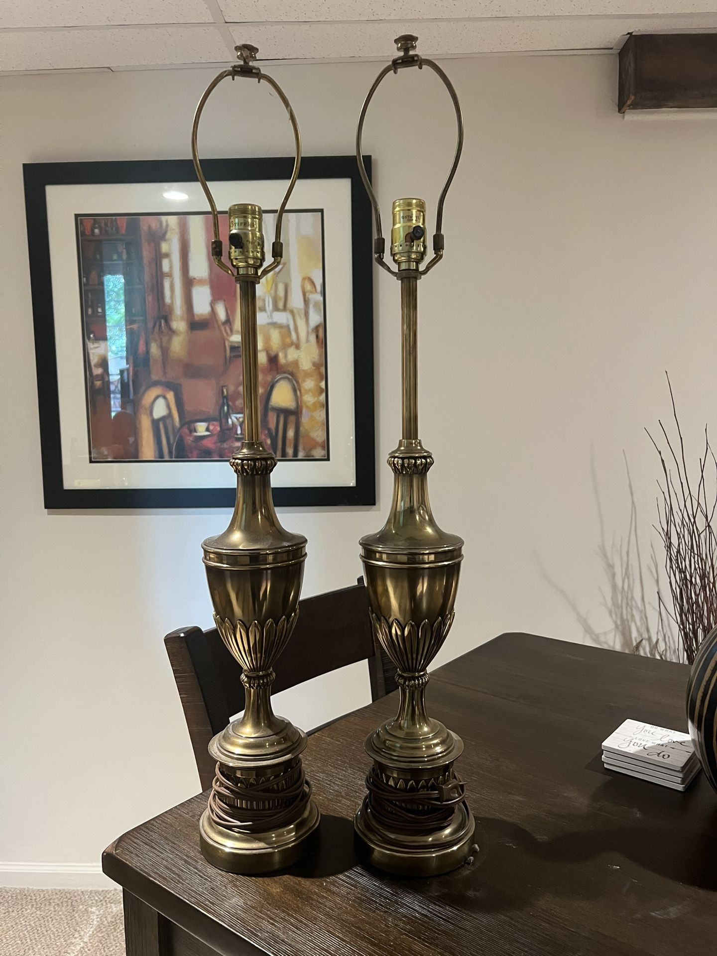 Stiffel Brass Lamps
