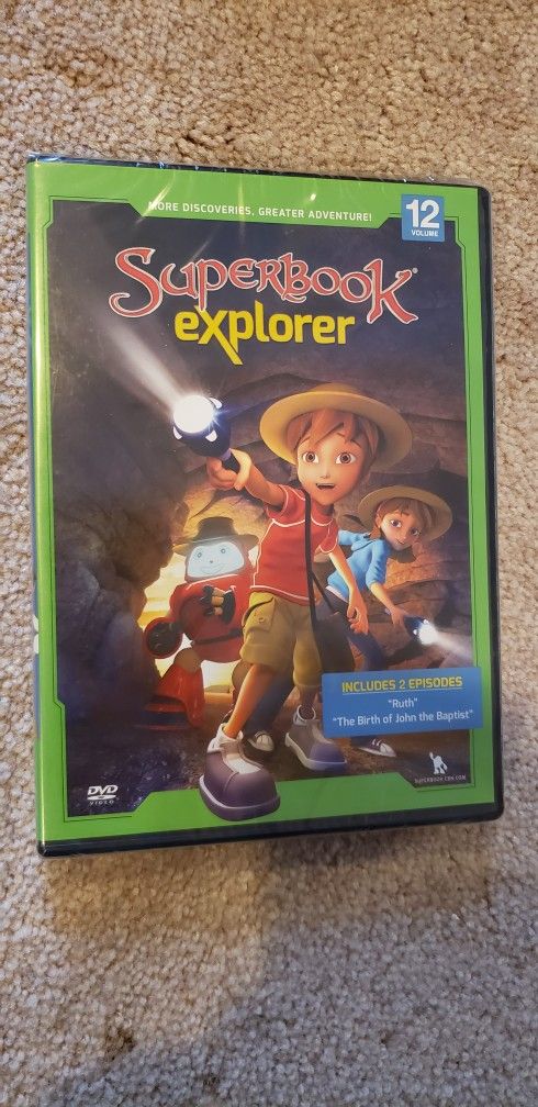 Superbook Explorer Volume 12 (DVD, 2017) Factory Sealed

