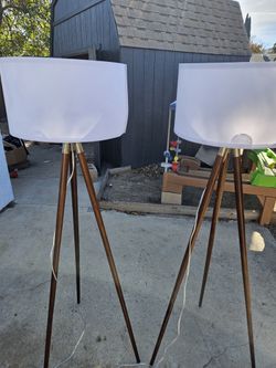 Tall Pair Of Lamps