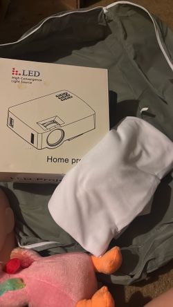 movie projector and screen