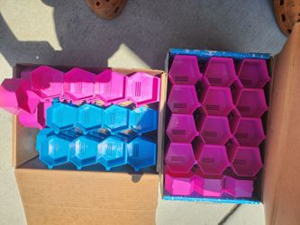 84 mini Monster High plastic Coffins